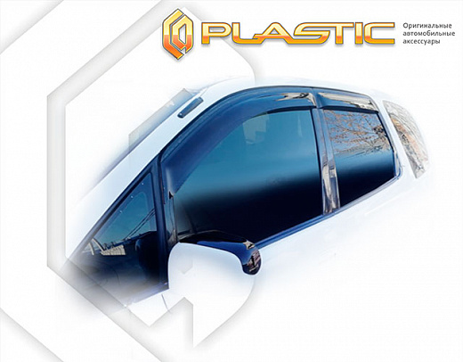 Ветровики дверей Classic полупрозрачный Toyota Spacio  1997-2001 СА Пластик