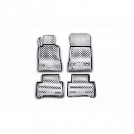 Коврики в салон MERCEDES-BENZ СLS-Class W219 2004->, 4 шт. (полиуретан)