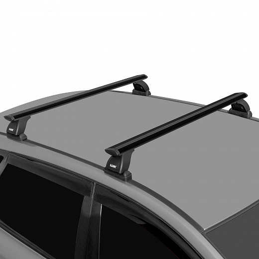 LUX Трэвел 82 Black - багажник на крышу Kia Ceed I хэтчбек