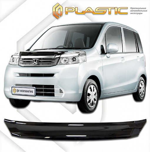 Дефлектор капота Classic черный Honda Life  2011–н.в. СА Пластик