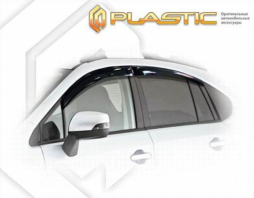 Ветровики дверей Classic полупрозрачный Subaru XV  2012–2016 СА Пластик