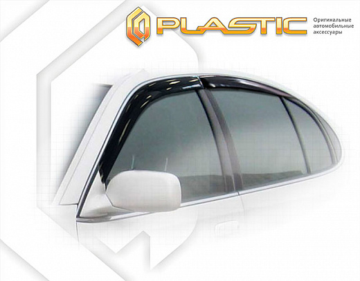 Ветровики дверей Classic полупрозрачный Lexus GS  1997-2004 СА Пластик