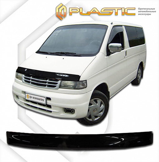 Дефлектор капота Classic черный Mazda Bongo Friendee  1995-1999 СА Пластик