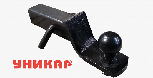 Вставка кронштейн под американский квадрат 50мм. Шар тип E (крашеный) Уникар