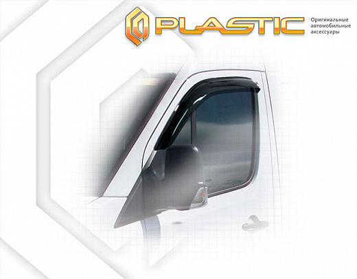 Ветровики дверей Classic полупрозрачный Volkswagen Crafter  2006-2016 СА Пластик