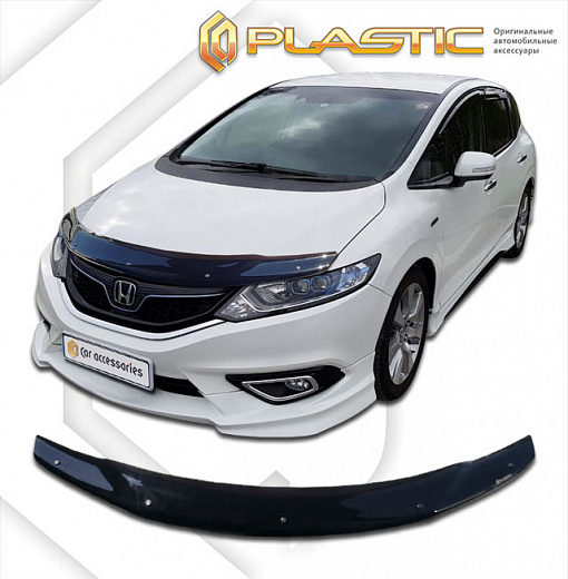 Дефлектор капота Classic черный Honda Jade  2014-2020 СА Пластик