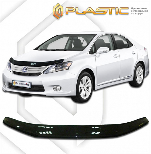 Дефлектор капота Classic черный Lexus HS250h  2009-2018 СА Пластик