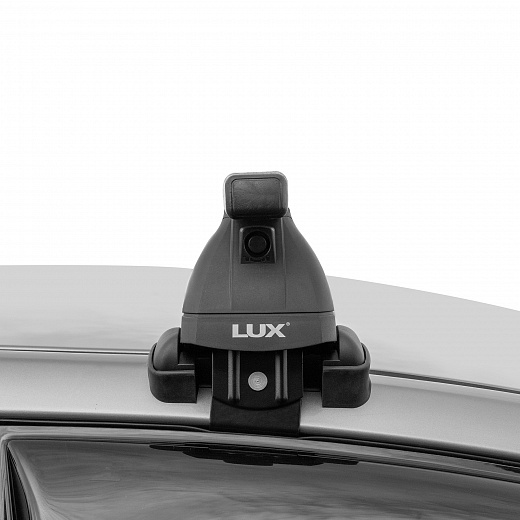 LUX БК3 Honda Stepwgn 2015-2022 - багажник на крышу (дуги прямоугольные черные 130 см)