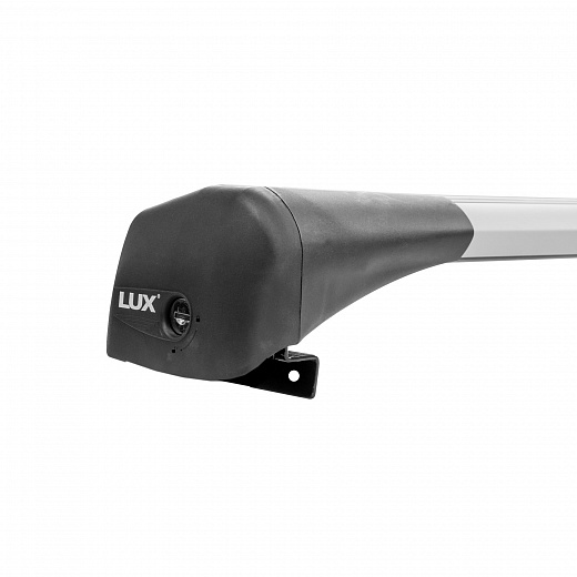 БС LUX BRIDGE Nissan Pathfinder 2021- - багажник на крышу (дуги крыловидные серые 110/110 см)