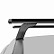 LUX Трэвел 82 Black - багажник на низкие рейлинги Geely Tugella
