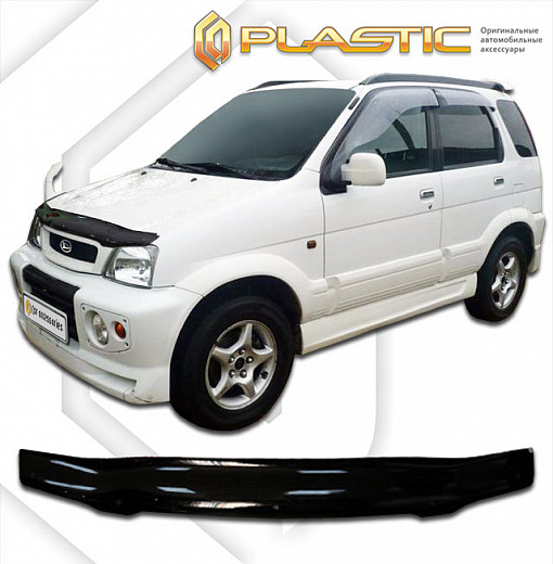 Дефлектор капота Classic черный Daihatsu Terios  1997-2000 СА Пластик