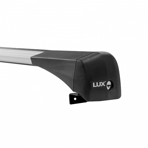 БС LUX BRIDGE Nissan Pathfinder 2021- - багажник на крышу (дуги крыловидные серые 110/110 см)