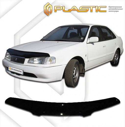 Дефлектор капота Classic черный Toyota Sprinter  1995-2000 СА Пластик