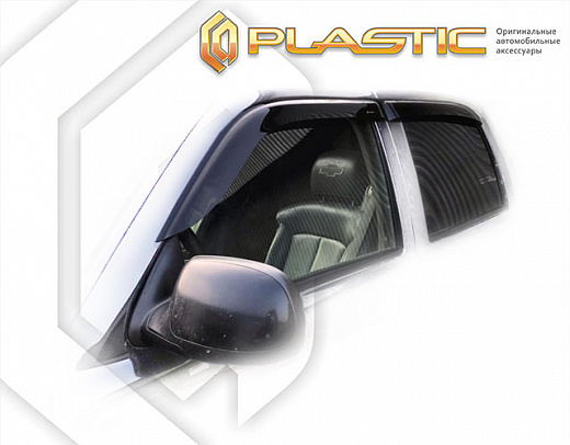 Ветровики дверей Classic полупрозрачный Chevrolet Tahoe  1999-2006 СА Пластик