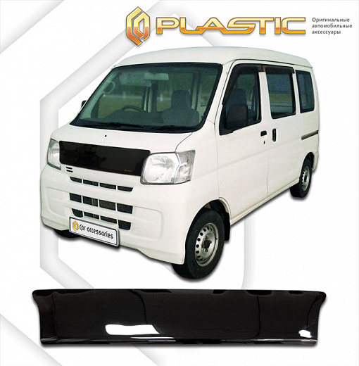Дефлектор капота Classic черный Daihatsu Hijet  2004–н.в. СА Пластик