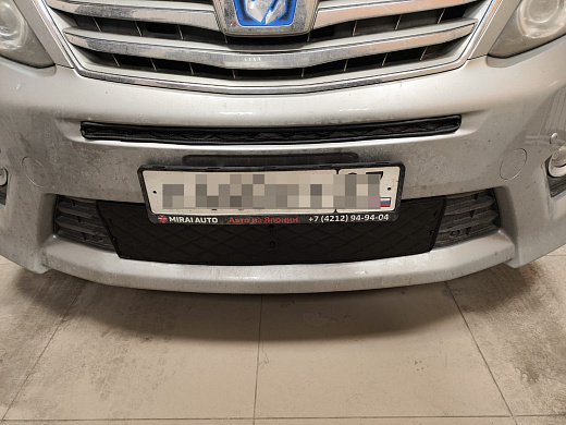 Утеплитель радиатора кожаный Toyota Alphard (H20) 2011 - 2015