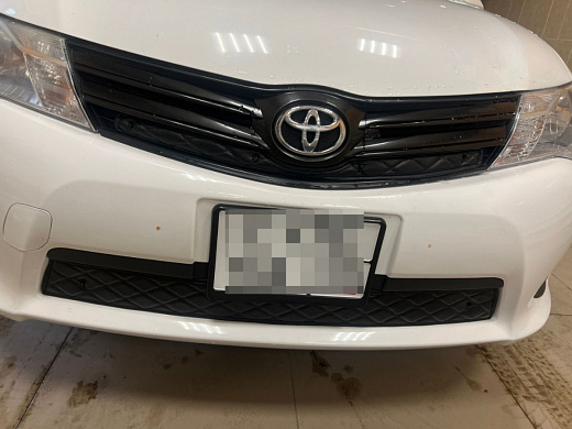 Утеплитель радиатор кожаный  Toyota Corolla Axio (E160) 2012 - 2015