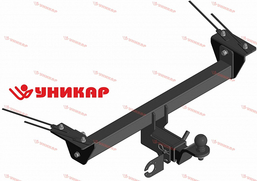 Фаркоп ТСУ HONDA CROSSROAD 2007-2010 (тип шара E) Уникар