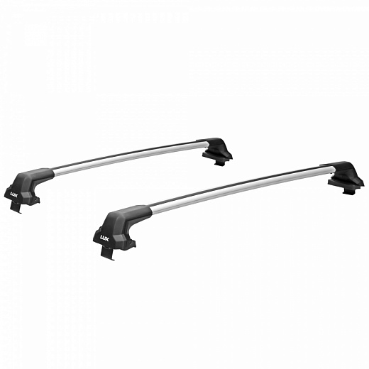 LUX CITY toyota Wish 2003-2009 - багажник на крышу (дуги крыловидные серые 105 см)