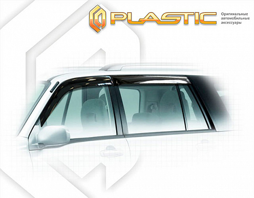 Ветровики дверей Classic полупрозрачный Suzuki Grand Vitara XL-7 2000-2006 СА Пластик