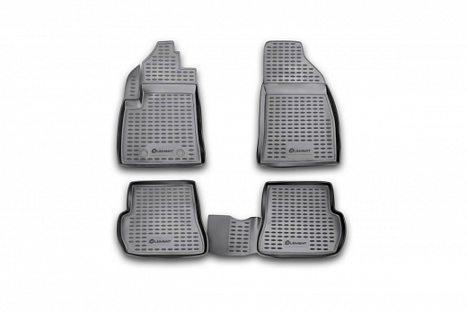 Коврики в салон FORD Fusion 09/2002->, Fiesta 2002-2008, 4 шт. (полиуретан)