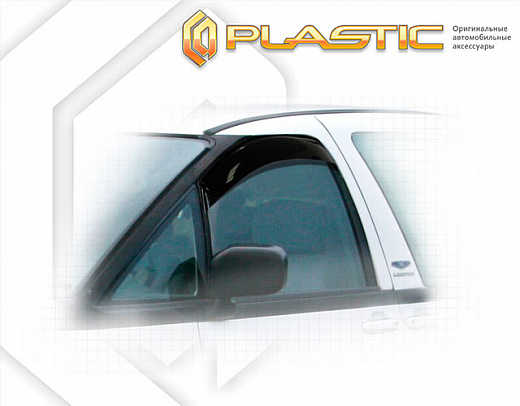 Ветровики дверей Classic полупрозрачный Toyota Estima Emina  1990-1999 СА Пластик