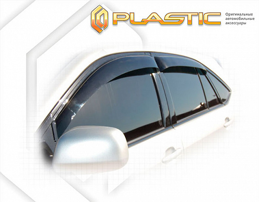 Ветровики дверей Classic полупрозрачный Lexus RX  1997-2002 СА Пластик