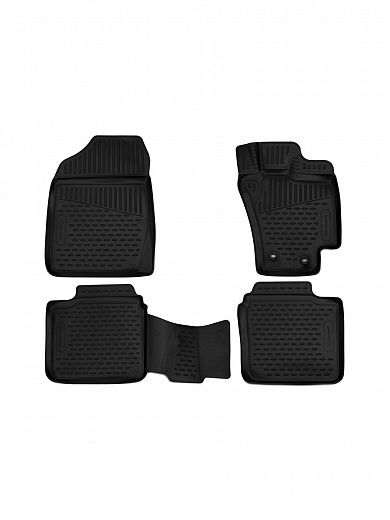 Коврики 3D в салон TOYOTA  Premio / Allion 265 4WD, 2007-2015, правый руль, сед., 4 шт. (полиуретан)