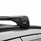 LUX BRIDGE BMW X3 2010-2017 - багажник на крышу (дуги крыловидные черные 105/110 см)