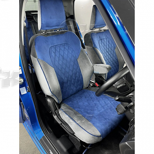 Чехлы из экокожи Suzuki Swift 2016 - 2021 60/40 без подл. Автокомфорт