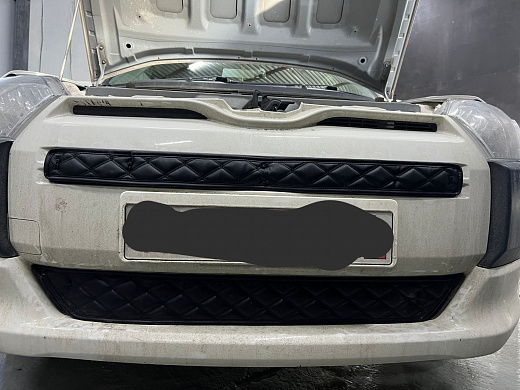 Утеплитель радиатора кожаный Toyota Probox 2014 - н.в