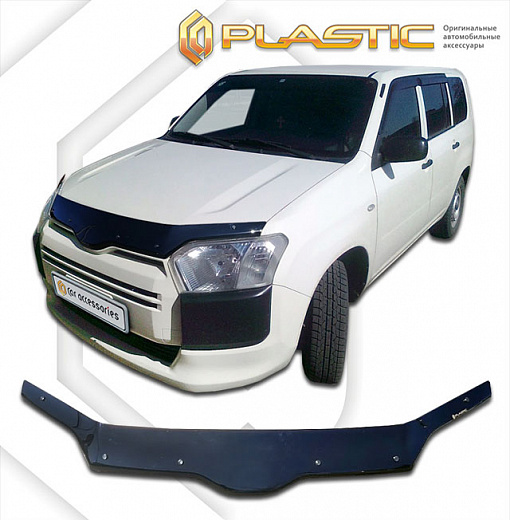Дефлектор капота Classic черный Toyota Probox / Succseed 2014–н.в. СА Пластик