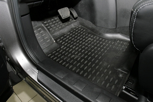 Коврики в салон NISSAN X-Trail (T31), 2007-2010, 2011-02/2015, 4 шт. Л.Р.(полиуретан)