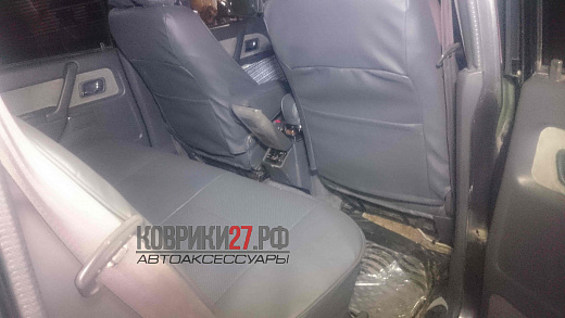 Чехлы из экокожи Mitsubishi Pajero 2 V40 01.1991-08.1999 50/50 5дв (Мод.113.0) Автокомфорт