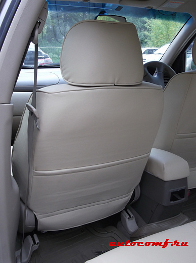 Чехлы из экокожи Nissan Bluebird Sylphy (Sunny) I+r [G10] 07.2000-11.2005 с Задним Подл  (Мод.121.0) Автокомфорт