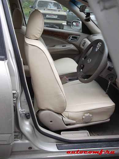 Чехлы из экокожи Nissan Bluebird Sylphy (Sunny) I+r [G10] 07.2000-11.2005 с Задним Подл  (Мод.121.0) Автокомфорт