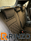 Чехлы Rinzo кожа PVC Honda Fit 4 GR 2020- модель Grid (ромб)