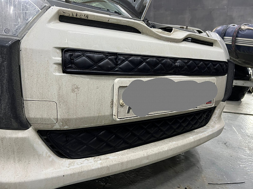Утеплитель радиатора кожаный Toyota Probox 2014 - н.в