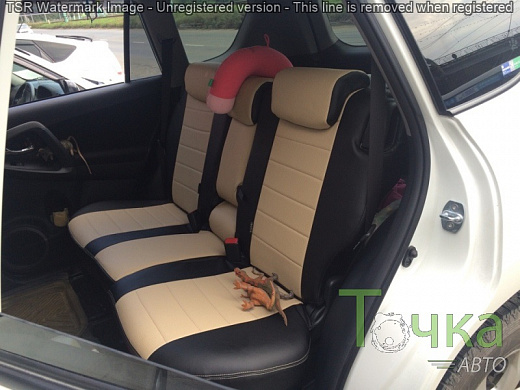 Чехлы из экокожи Toyota Vanguard I+r [XA30] 08.2007-11.2013 (Мод.453.0) Автокомфорт