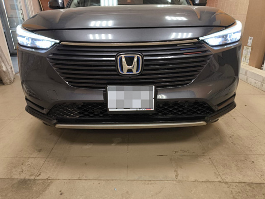 Утеплитель радиатора кожаный Honda Vezel  2021-2024
