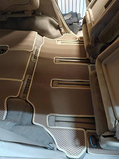 Коврик в багажник + третий ряд  EVA Nissan Presage U30 1998 - 2003