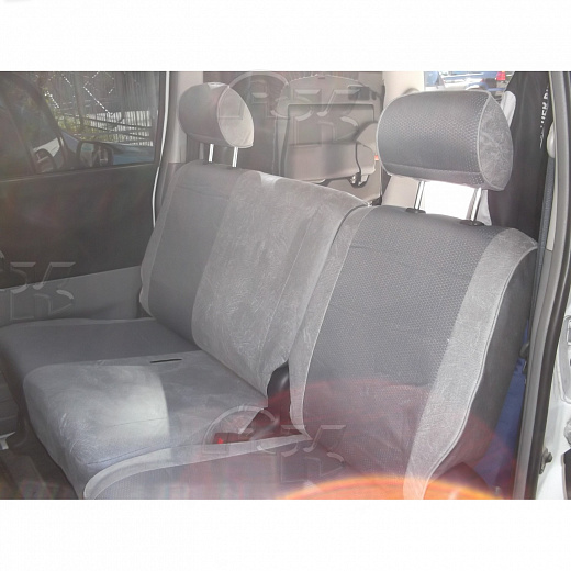 Чехлы из экокожи Toyota Voxy (Noah) 60 65 2001-2007 Трансформер, вращ.сид.  - 2 ряда Автокомфорт