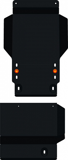 Защита редуктора переднего моста Mitsubishi Delica D4 2.4 1996-2007
