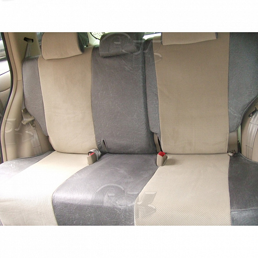 Чехлы из экокожи Toyota Raum II+r [Z20] 05.2003-10.2011 деление спинка и сидение 40(слева)/60 (Мод.260.0) Автокомфорт