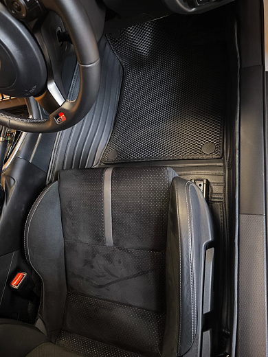 Кожаные коврики в салон Toyota GR 86 Правый руль АКПП (только передние) 2021 -  н.в.  1 поколение