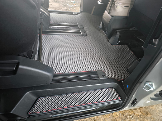 Коврики в салон EVA Mitsubishi Delica D5 2007 - 2019 60/40 дорест