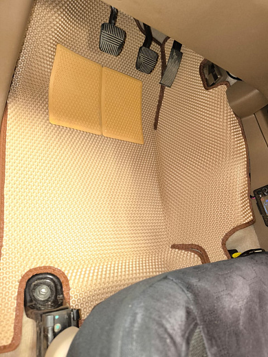 Коврики в салон EVA 3D Nissan Navara 2 поколение D40 2004 -2015